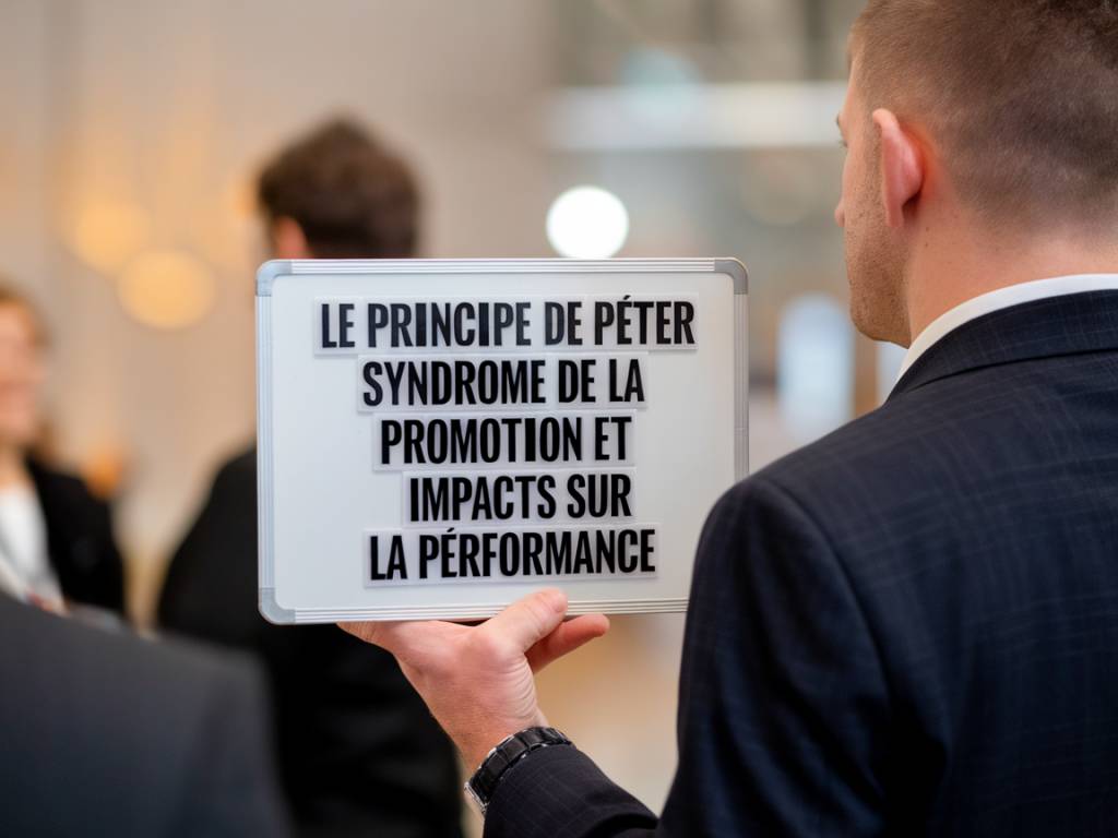 Le principe de Peter : syndrome de la promotion et impacts sur la performance